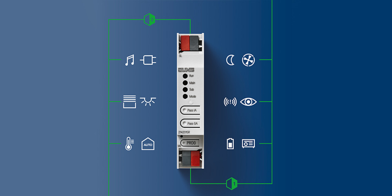 KNX Bereichs- und Linienkoppler bei Elektro Haubner GmbH in Roth